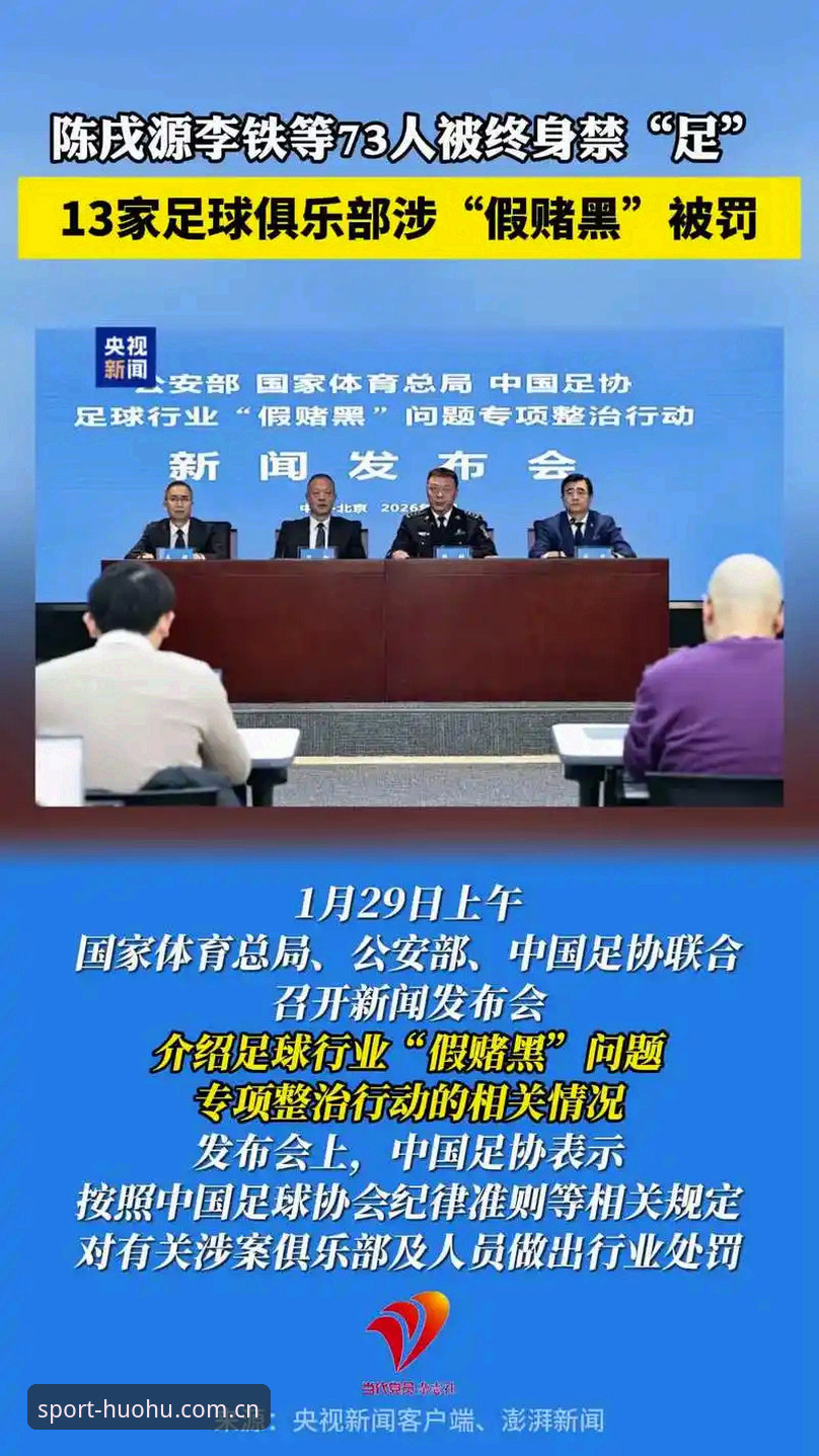 中国足协第三批禁足名单深度评测：从77人处罚看行业整顿背后的管理逻辑